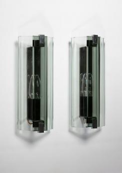 Compasso - Pair of Wall Lamps by Veca