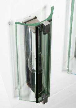Compasso - Pair of Wall Lamps by Veca