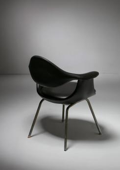 Compasso - Pair of "DAF" Armchairs by George Nelson for ICF