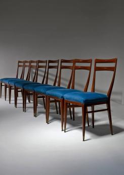 Compasso - Set of Eight Chairs by La Casa Moderna