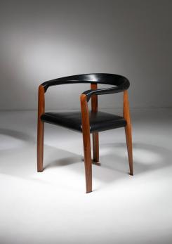 Compasso - Set of 8 "Miss" Armchairs by Afra and Tobia Scarpa for Molteni