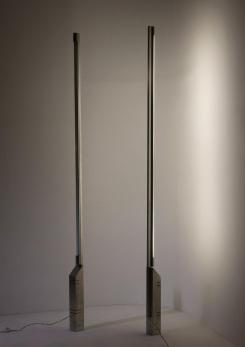Compasso - Pair of Italian 70s Neon Floor Lamps