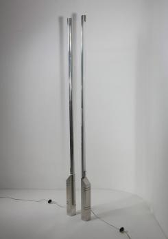Compasso - Pair of Italian 70s Neon Floor Lamps