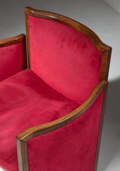 Compasso - Three Armchairs by Tito Agnoli for La Linea