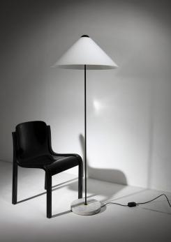 Compasso - "Snow" Floor Lamp by Vico Magistretti for O-Luce
