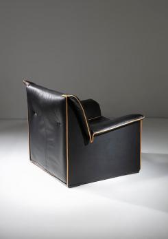 Compasso - Pair of "Lauriana" Lounge Chairs by Afra and Tobia Scarpa for B&B Italia