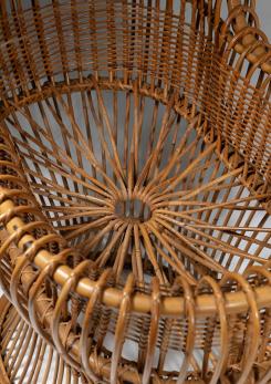 Compasso - Wicker Cradle by Sergio Asti for Bonacina