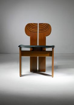 Compasso - Twelve "Africa" Chairs by Tobia Scarpa for Maxalto