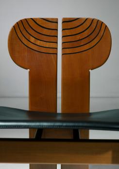 Compasso - Twelve "Africa" Chairs by Tobia Scarpa for Maxalto