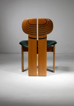 Compasso - Twelve "Africa" Chairs by Tobia Scarpa for Maxalto