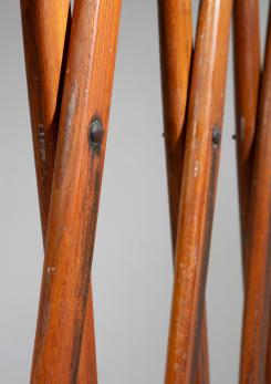 Compasso - Free Standing Wood Coat Rack