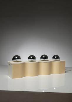 Compasso - Pair of "Sinus" Lamps by Ettore Sottsass for Stilnovo
