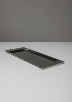 Compasso - Steel Tray by Vittorio Gregotti for Cleto Munari