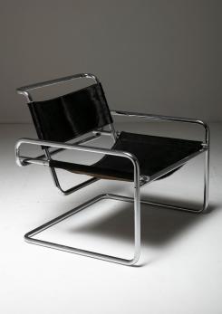 Compasso - Cantilever Steel chairs by Luigi Saccardo for Arrmet