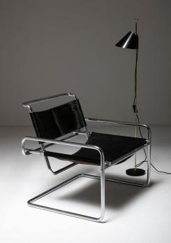 Compasso - Cantilever Steel chairs by Luigi Saccardo for Arrmet