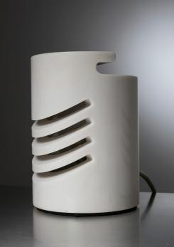 Compasso - Pair of "Maris" Carrara Marble Table Lamps by Gresleri for Sirrah