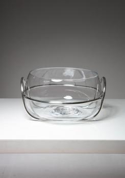 Compasso - Large Serving Bowl by Lino Sabattini for Sabattini Argenteria