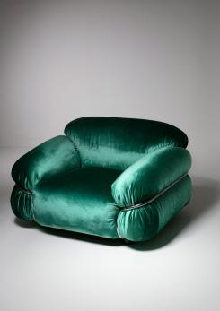 Compasso - "Sesann" Lounge Chair by Gianfranco Frattini for Cassina