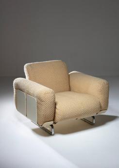 Compasso - "Senzafine" Lounge Chairs by Eleonore Peduzzi Riva for Zanotta Compasso - "Senzafine" Lounge Chairs by Eleonore Peduzzi Riva for Zanotta