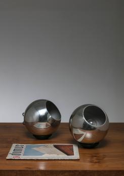Compasso - Pair of Table Lamps Model 586 by Gino Sarfatti for Arteluce