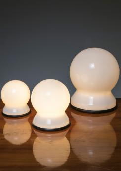 Compasso - Set of Three  "Scafandro" Table Lamps by Sergio Asti for Candle 