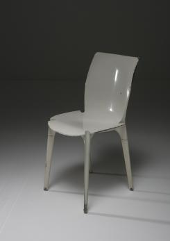 Compasso - Pair of "Lambda" Chairs by Richard Sapper and Marco Zanuso for Gavina 