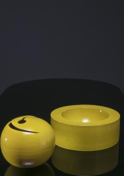 Compasso - Italian 60s Ceramic Sculpture by Franco Bucci