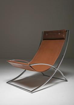 Compasso - Pair of Lounge Chairs by Marcello Cuneo for Mobel