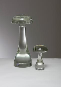 Compasso - Pair of "Mushroom" Sculptures by Cenedese
