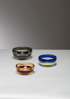 Compasso - Rare Set of Three Bowls by Carlo Scarpa for Venini Compasso - Rare Set of Three Bowls by Carlo Scarpa for Venini