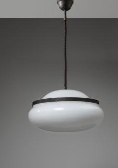 Compasso - Large Pendant Lamp by G.P. and A. Monti for Kartell