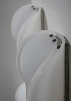 Compasso - Set of Four Italian 60s Plexiglass Sconces Compasso - Set of Four Italian 60s Plexiglass Sconces