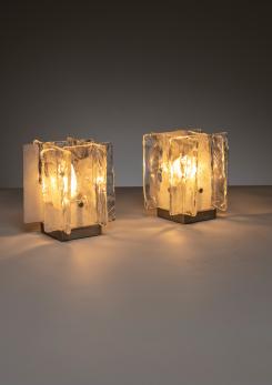 Compasso - Pair of Mazzega Night-Stand Lamps