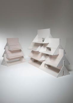 Compasso - "Uno sull'altro" Stacking Bookcase by Ugo La Pietra for Poggi Compasso - "Uno sull'altro" Stacking Bookcase by Ugo La Pietra for Poggi
