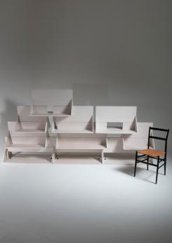 Compasso - "Uno sull'altro" Stacking Bookcase by Ugo La Pietra for Poggi Compasso - "Uno sull'altro" Stacking Bookcase by Ugo La Pietra for Poggi