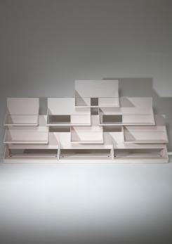 Compasso - "Uno sull'altro" Stacking Bookcase by Ugo La Pietra for Poggi Compasso - "Uno sull'altro" Stacking Bookcase by Ugo La Pietra for Poggi