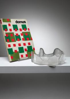 Compasso - Crystal Bowl by Bengt Edenfalk for Skrufs Glasbruk