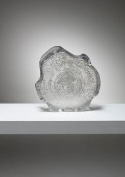 Compasso - Crystal Bowl by Bengt Edenfalk for Skrufs Glasbruk Compasso - Crystal Bowl by Bengt Edenfalk for Skrufs Glasbruk
