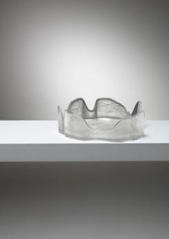 Compasso - Crystal Bowl by Bengt Edenfalk for Skrufs Glasbruk