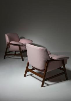 Compasso - Pair of Armchairs by Gianfranco Frattini for Cassina