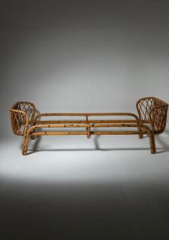 Compasso - Italian 60s Wicker Daybed