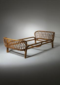 Compasso - Italian 60s Wicker Daybed