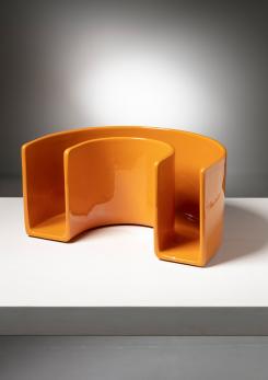 Compasso - Ceramic Magazine Rack by Sicart Compasso - Ceramic Magazine Rack by Sicart