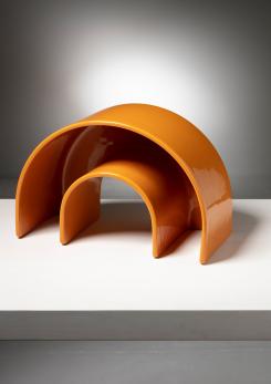 Compasso - Ceramic Magazine Rack by Sicart Compasso - Ceramic Magazine Rack by Sicart