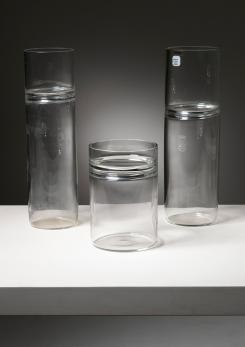 Compasso - Set of Three Vases by Barbini