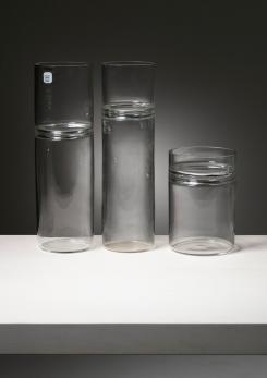 Compasso - Set of Three Vases by Barbini