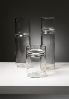 Compasso - Set of Three Vases by Barbini