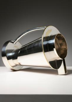 Compasso - Silverplated Pitcher by Ettore Sottsass for Design Gallery