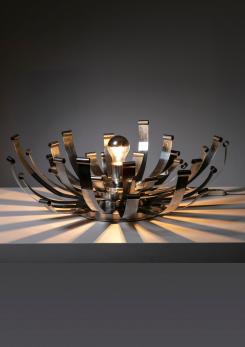 Compasso - Italian 70s Steel Table Lamp