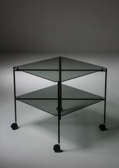Compasso - Pair of "Biplano" Carts by Bruno Munari for Robots Compasso - Pair of "Biplano" Carts by Bruno Munari for Robots